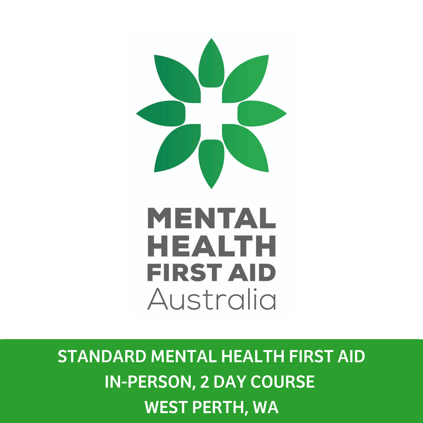 Mental Health First Aid In-person - Thurs 11th - Fri 12th December